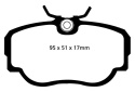 DP4779R Yellowstuff Främre Bromsbelägg (Sport) EBC Brakes