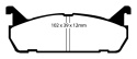 DP4828R Yellowstuff Bakre Bromsbelägg (Sport) EBC Brakes