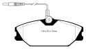 DP4949R Yellowstuff Främre Bromsbelägg (Sport) EBC Brakes