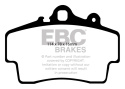 DP51207NDX Porsche Boxster / Cayman Bluestuff NDX Främre Bromsbelägg (Trackday) EBC Brakes