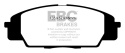 DP51254NDX Bluestuff NDX Främre Bromsbelägg (Trackday) EBC Brakes