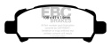 DP51293NDX Bluestuff NDX Bakre Bromsbelägg (Trackday) EBC Brakes