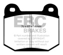 DP51537NDX Bluestuff NDX Bakre Bromsbelägg (Trackday) EBC Brakes