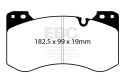 DP52454NDX Bluestuff NDX Främre Bromsbelägg (Trackday) EBC Brakes