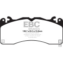 DP53040NDX Bluestuff NDX Främre Bromsbelägg (Trackday) EBC Brakes