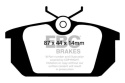 DP596 Ultimax2 Bakre Bromsbelägg (Gata) EBC Brakes