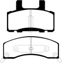 DP61274 Greenstuff Främre Bromsbelägg (Street) EBC Brakes