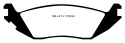DP61639 Greenstuff Bakre Bromsbelägg (Gata) EBC Brakes