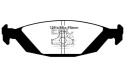 DP635 Ultimax2 Bakre Bromsbelägg (Gata) EBC Brakes