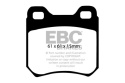 DP676 Ultimax2 Bakre Bromsbelägg (Gata) EBC Brakes