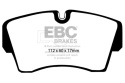 DP754 Ultimax2 Främre Bromsbelägg (Gata) EBC Brakes
