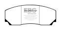DP9002 Orangestuff Främre / Bakre Bromsbelägg (Racing) EBC Brakes