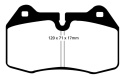 DP91032 Orangestuff Främre Bromsbelägg (Racing) EBC Brakes