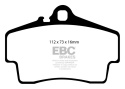 DP91208 Orangestuff Bakre Bromsbelägg (Racing) EBC Brakes