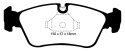 DP91211 Orangestuff Främre Bromsbelägg (Racing) EBC Brakes