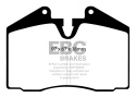 DP9612 Orangestuff Främre / Bakre Bromsbelägg (Racing) EBC Brakes