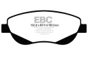 DPX2026 Ultimax2 Främre Bromsbelägg (Gata) EBC Brakes