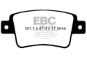 DPX2101 Ultimax2 Bakre Bromsbelägg (Gata) EBC Brakes