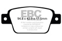 DPX2107 Ultimax2 Bakre Bromsbelägg (Gata) EBC Brakes