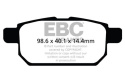 DPX2120 Ultimax2 Bakre Bromsbelägg (Gata) EBC Brakes