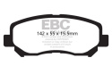 DPX2134 Ultimax2 Främre Bromsbelägg (Gata) EBC Brakes