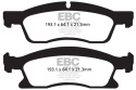 DPX2136 Ultimax2 Främre Bromsbelägg (Gata) EBC Brakes