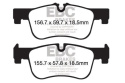 DPX2155 Ultimax2 Främre Bromsbelägg (Gata) EBC Brakes