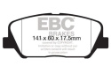 DPX2172 Ultimax2 Främre Bromsbelägg (Gata) EBC Brakes