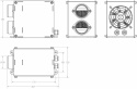 Värmepaket Elektriskt 400w 12v T7Design