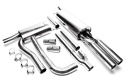 Audi A4 Sedan, A4 Avant 8D, B5 1994-2001 Rostfritt Sportavgassystem Catback TA Technix