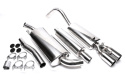 Audi 80 89, 8A,B3 1986- 1991 Rostfritt Sportavgassystem Catback TA Technix