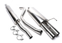 Audi 80 Sedan, 80 Avant 80 Sedan, Typ B4, / 80 Avant, Typ B4 1991 -1994 Rostfritt Sportavgassystem Catback TA Technix
