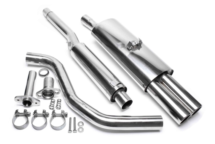 VW Polo, Polo Classic, Polo Coupe 86C 1987-1994 Rostfritt Sportavgassystem Catback TA Technix i gruppen Välj bilmodell / VW hos DDESIGN Scandinavia AB (EVOP3AE276)