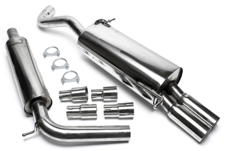 Skoda / VW Fabia I, Polo Fabia I, Typ 6Y / Polo, Typ 9N 1999 -2009 Rostfritt Sportavgassystem Catback TA Technix i gruppen Välj bilmodell / Skoda hos DDESIGN Scandinavia AB (EVOP5AED76)