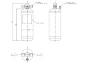 Universal Receiver / Torkfilter Flaska Upprätt 64 mm Diameter  T7 Design