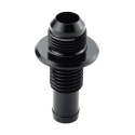 16 mm - AN10 (5/8\'\' - AN10) Bulkhead Slangadapter & Låsmutter - Svart  T7 Design