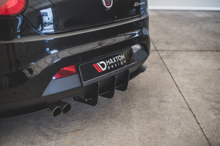 FI-BR-2-SPORT-CNC-RS1A Fiat Bravo Sport 2007-2014 Diffuser V.1 Maxton Design