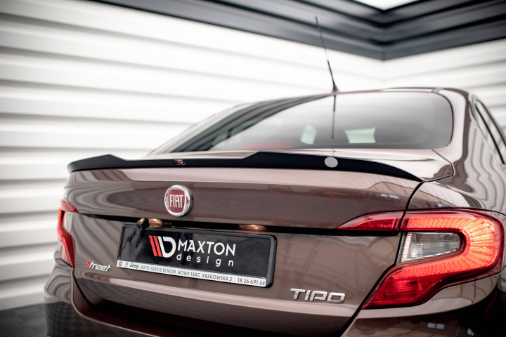 Fiat Tipo S Sedan Mk1 2015-2020 Vingextension V.1 Maxton Design i gruppen Välj bilmodell / Fiat / Tipo hos DDESIGN Scandinavia AB (FI-TI-1-S-CAP1G)