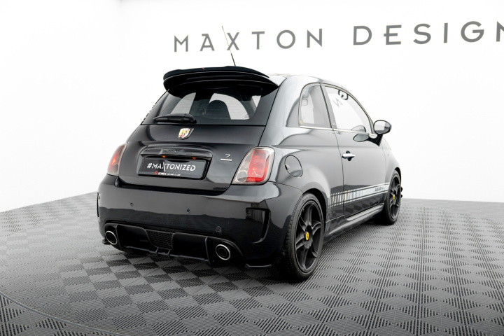 Abarth 500 Mk1 2008-2016 Street Pro Bakre Diffuser Maxton Design i gruppen Välj bilmodell / Fiat / 500 07+ / Styling hos DDESIGN Scandinavia AB (FI500ABARTHCNC-RS1B)