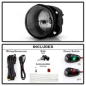 Chrysler 300C 05-08 / 300 05-08 (W/O Touring & Washer) OEM Dimljus Med Switch - Röktonade Spyder Auto