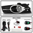 Chevy Cruze 2011-2014 (Passar ej sportModeller) OEM Dimljus Med Switch - Klara Spyder Auto