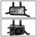 Chevy Suburban Tahoe 2015-2017 OEM Dimljus Med Kromkåpa & Switch - Klara Spyder Auto