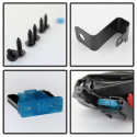 Honda Civic 2013-2014 4dr OEM Dimljus Med Switch - Klara Spyder Auto