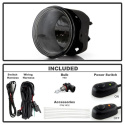 Jeep Grand Cherokee 05-09 / Commander 06-08 / Chrysler 300 SRT8 / Durango 07-09 OEM Dimljus Med Switch - Röktonade Spyder Auto