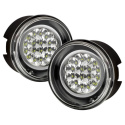 Jeep Grand Cherokee 05-09 / Commander 06-08 / Chrysler 300C Durango 07-09 / Mitsubishi Raider 06-09 LED Dimljus Med Switch - Klara Spyder Auto