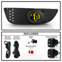 Mitsubishi Lancer 07-14 OEM Dimljus Med Switch - Gul Spyder Auto
