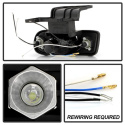 Chevy Silverado 99-02 / Chevy Suburban 00-06 Halo Projektor Dimljus Med Switch - Klara Spyder Auto