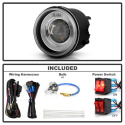 Charger 06-10 / Caliber 07-12 / Caravan 05-07 / Nitro 07-11 / Avenger 08-10 / Jeep Patriot 07-09 / Halo Projektor Dimljus Med Switch - Klara Spyder Auto