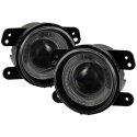 Magnum 05-08 / Journey 09-10 / Chrysler 300 05-10 / PT Cruiser 06-09 / Jeep Wrangler 07-09 Projektor Dimljus Med Switch - Röktonade Spyder Auto