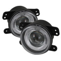 Magnum 05-08 / Journey 09-10 / Chrysler 300 05-10 / PT Cruiser 06-09 / Jeep Wrangler 07-09 Projektor Dimljus Med Switch - Klara Spyder Auto